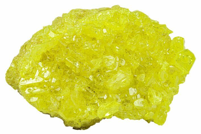 Bright-Yellow Sulfur Crystals - Bolivia #301852